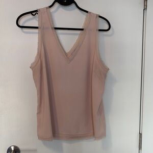 Chelsea28 Soft Pink V-Neck Camisole